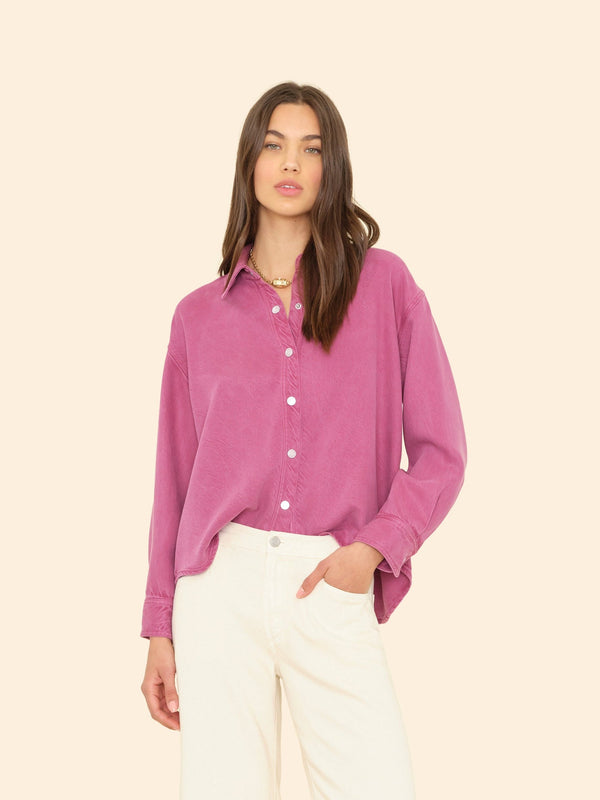 rue madam Denim Shirt Gia X5lwd001 Wineberry