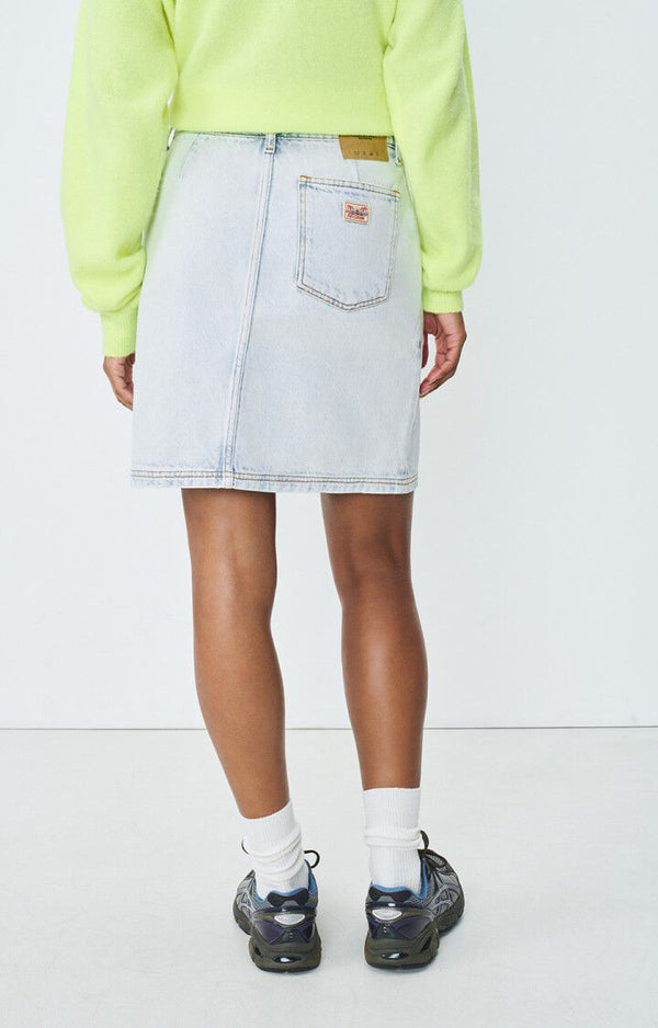 Rue Madam Denim Skirt Joy13f Winter-Bleached