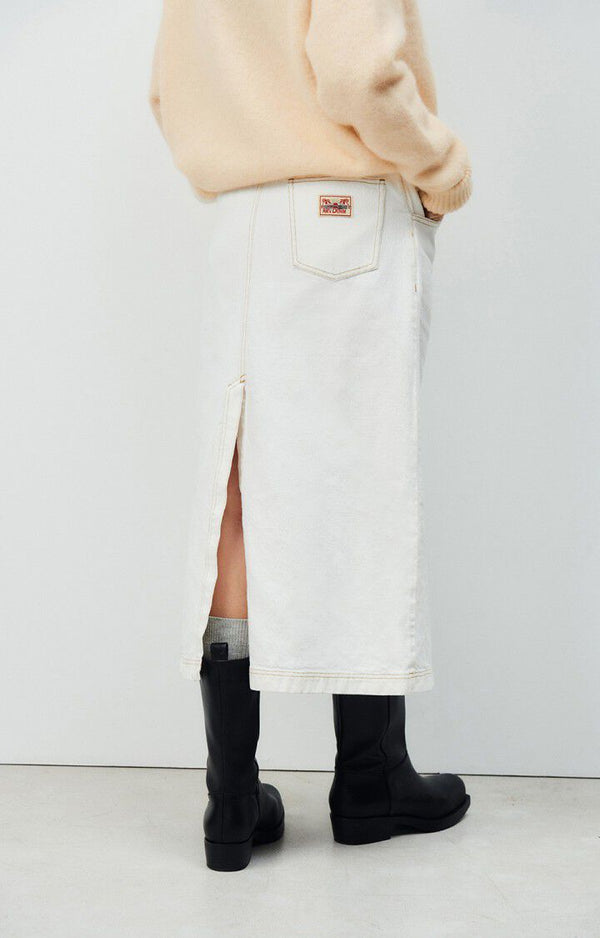 Rue Madam Denim Skirt Joz13a Off-White