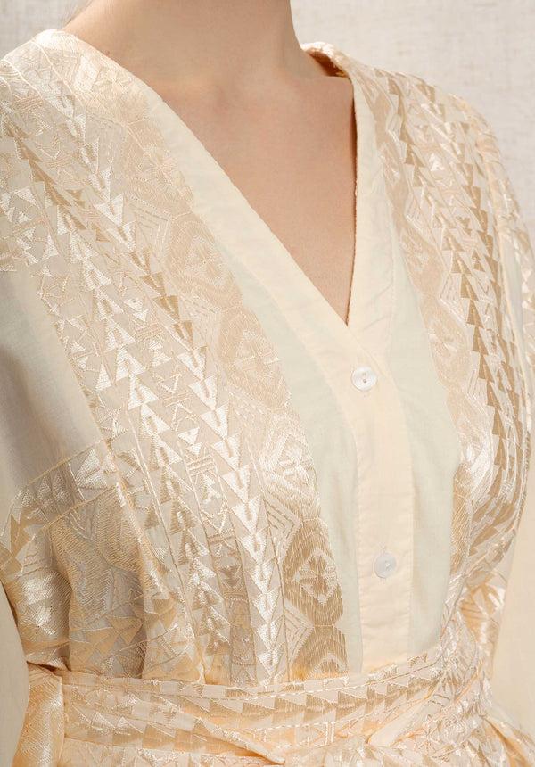 Rue Madam Dress 330691 Natural-Champagne