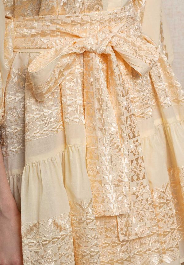 Rue Madam Dress 330691 Natural-Champagne