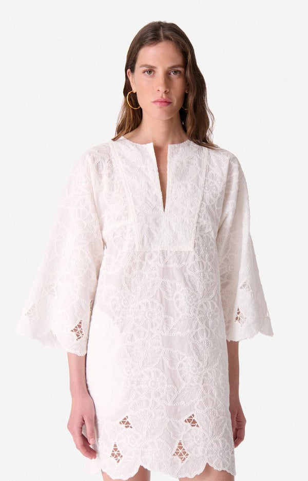 Rue Madam Dress 5eva89-v08817 Blanc