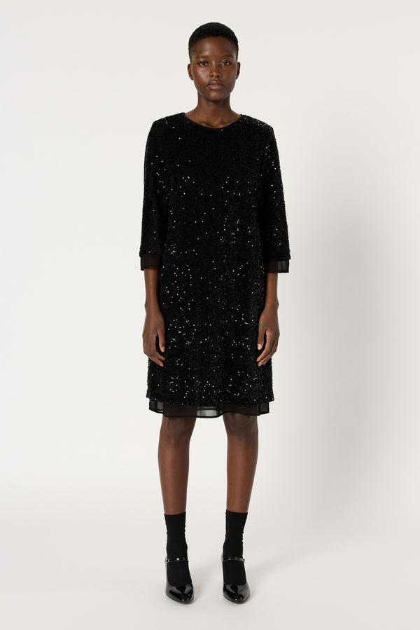 Rue Madam Dress Dcr33c157 Black