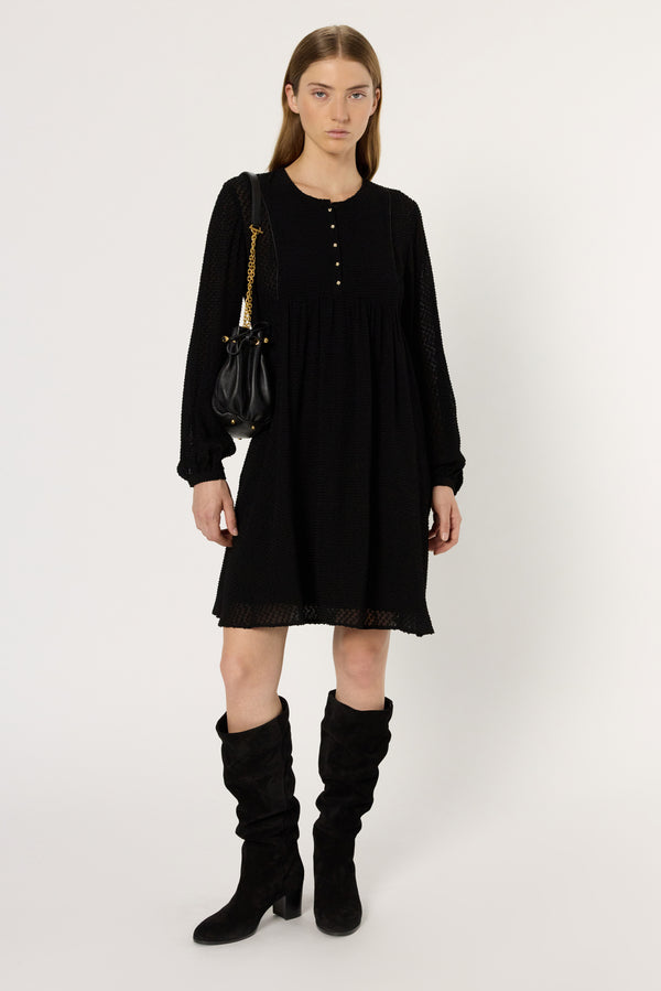 Rue Madam Dress Dcr37c152 Black