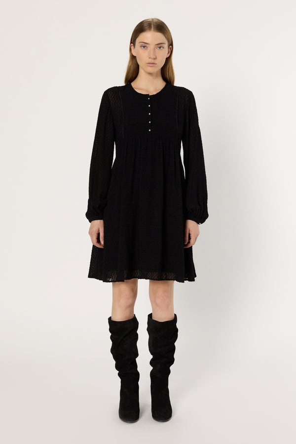 Rue Madam Dress Dcr37c152 Black