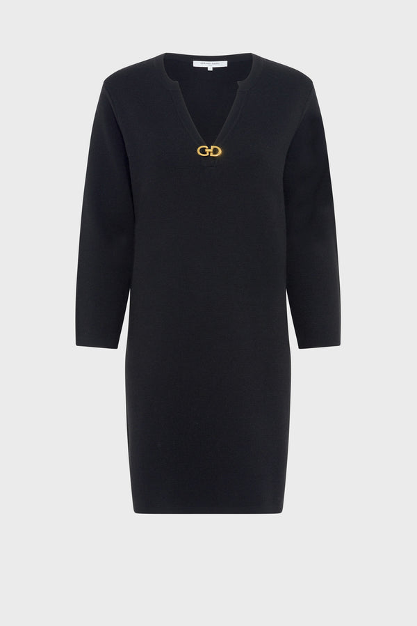 rue madam Dress Dcr44c257 Black