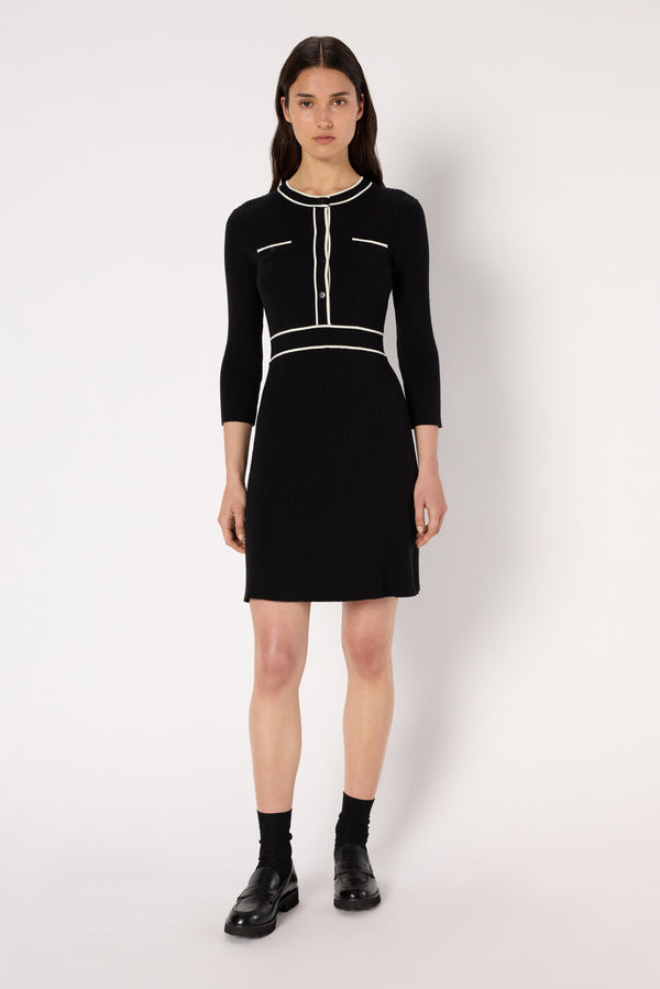 Rue Madam Dress Dcr46c215 Black