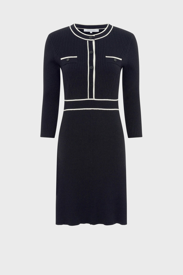 rue madam Dress Dcr46c215 Black