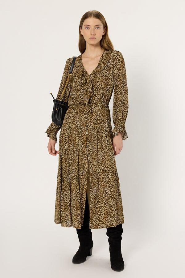 Rue Madam Dress Dcr50c325 Brown