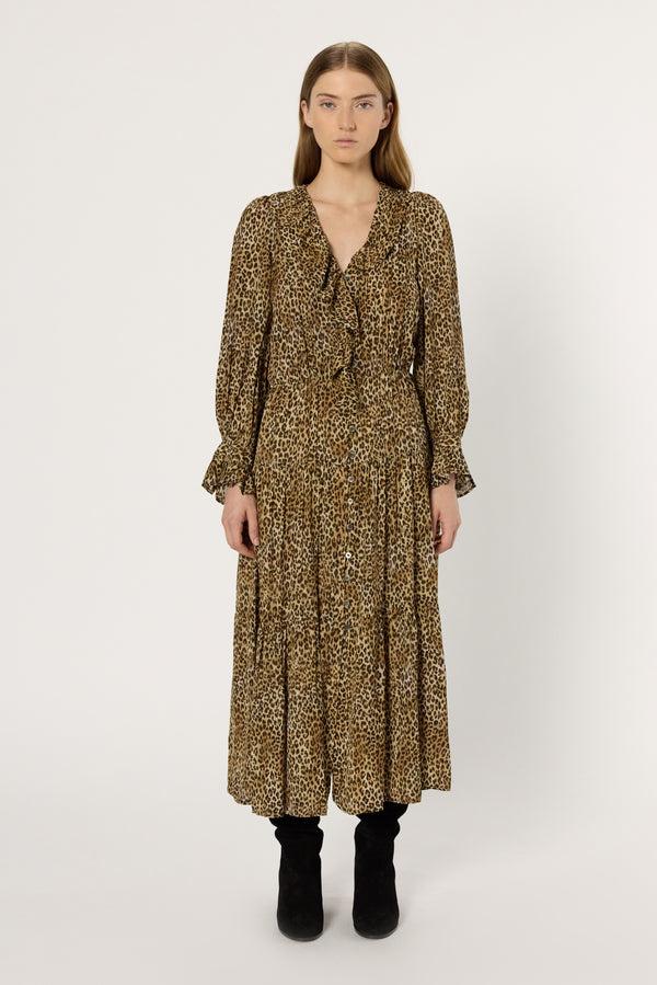 Rue Madam Dress Dcr50c325 Brown