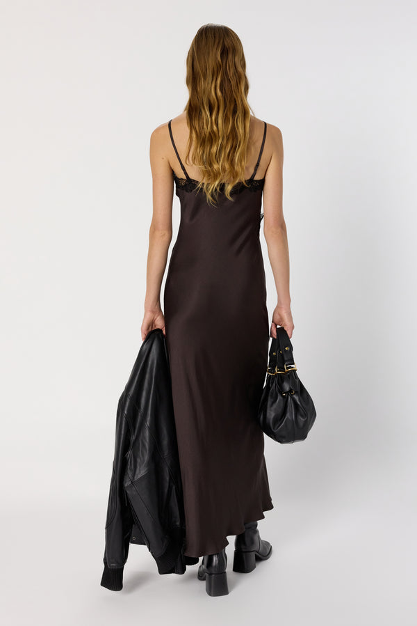 Rue Madam Dress Dcr68c345 Brown