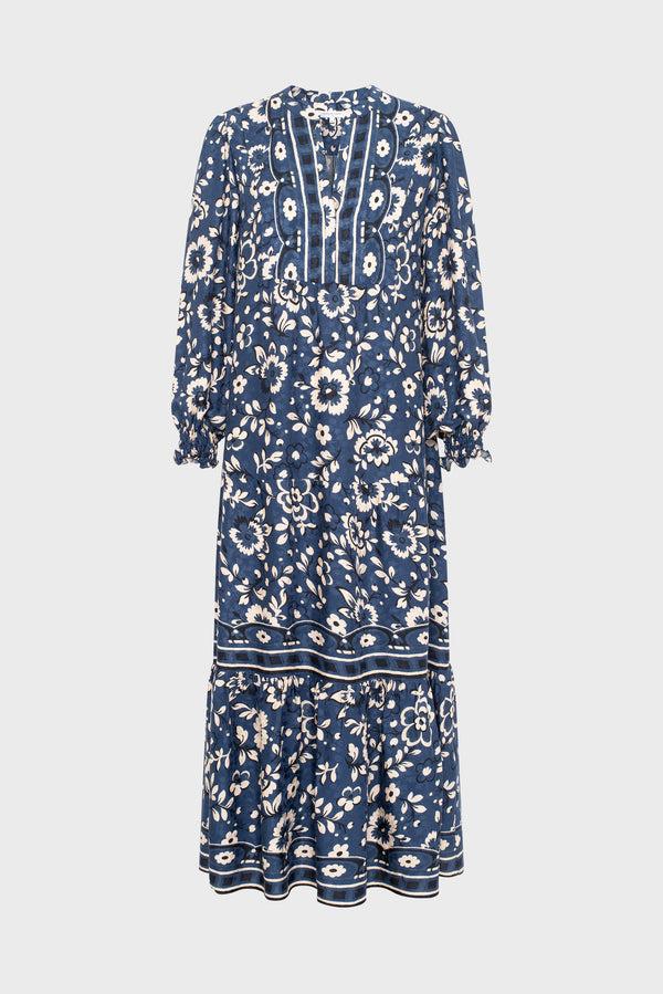 Rue Madam Dress Dcr69c174 Indigo