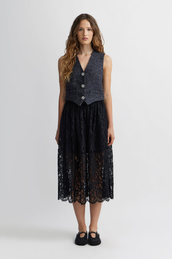 Rue Madam Dress H25cocl Gris