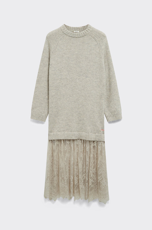 rue madam Dress H25woro Ecru