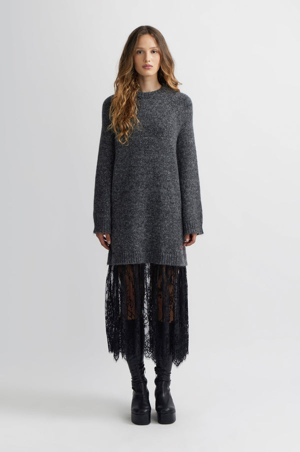 Rue Madam Dress H25woro Gris