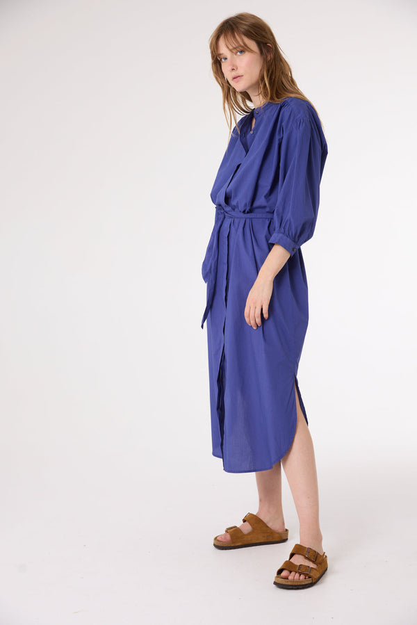 Rue Madam Dress Monica Navy Bleu