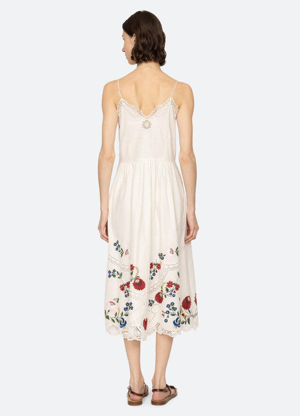 Rue Madam Dress Pf25-046 Cream