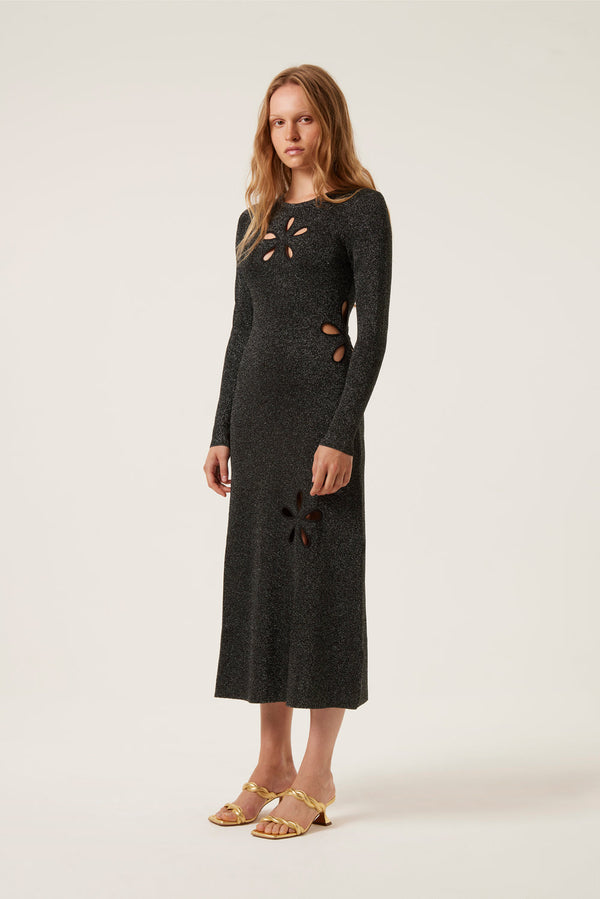 Rue Madam Dress Rama Black