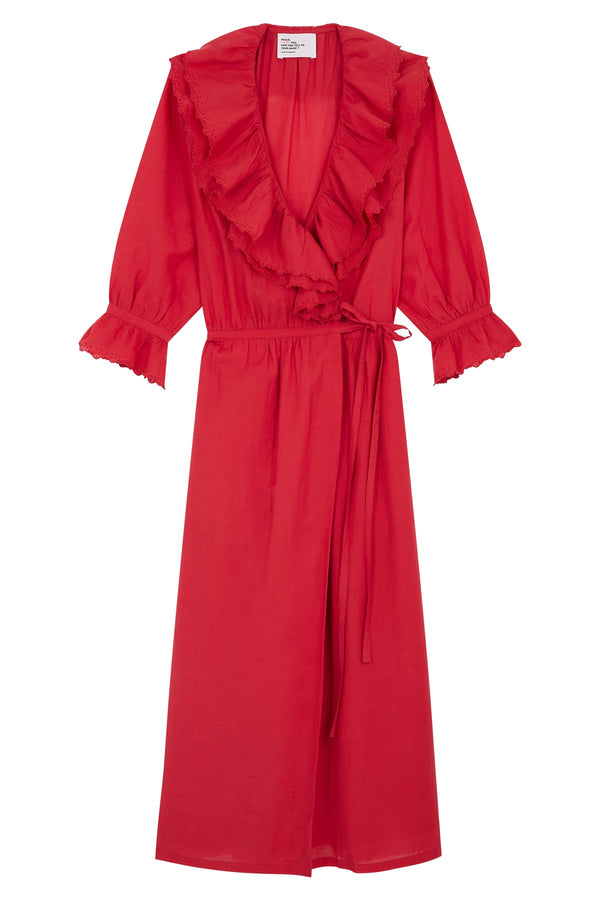 rue madam Dress Reem Tcv1 Plain Red