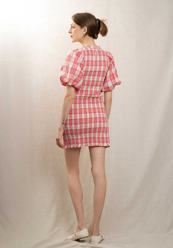 Rue Madam Dress Rilla Checks Multi