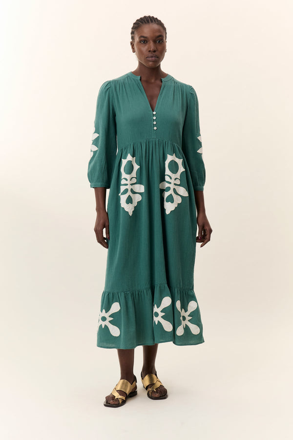 Rue Madam Dress Roza Tcc01 Paros Green
