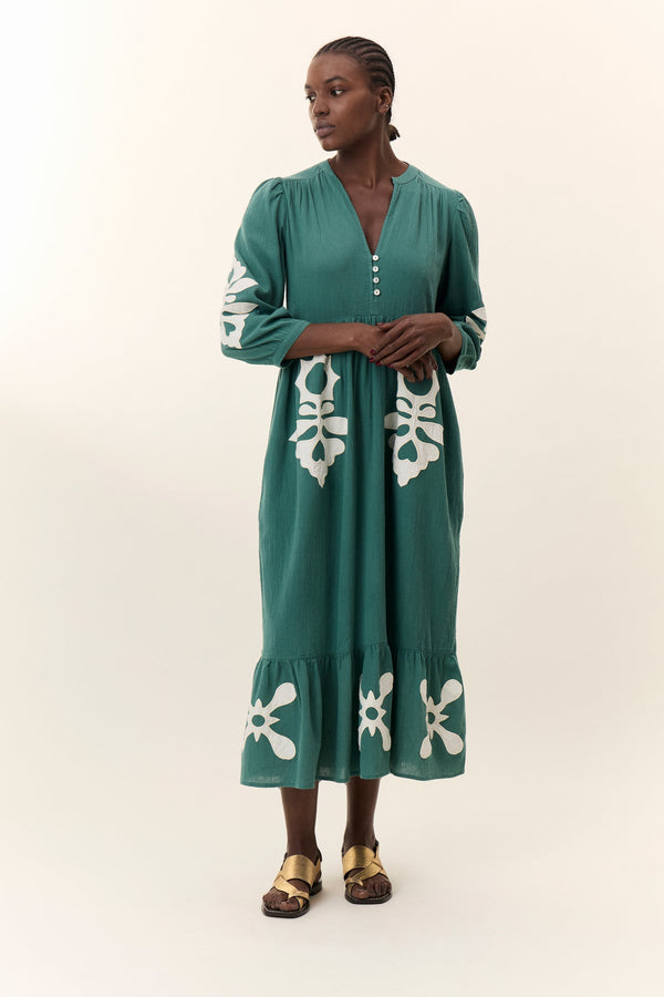 Rue Madam Dress Roza Tcc01 Paros Green