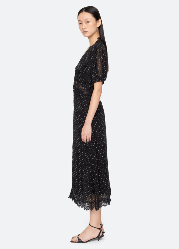 Rue Madam Dress Rs26-032 Black