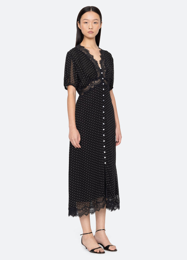 Rue Madam Dress Rs26-032 Black