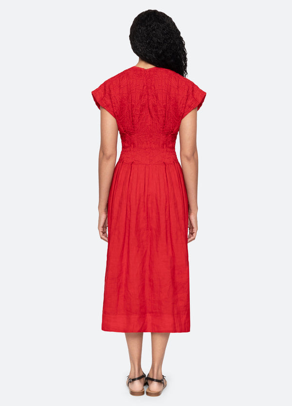 Rue Madam Dress Rs26-041 Red