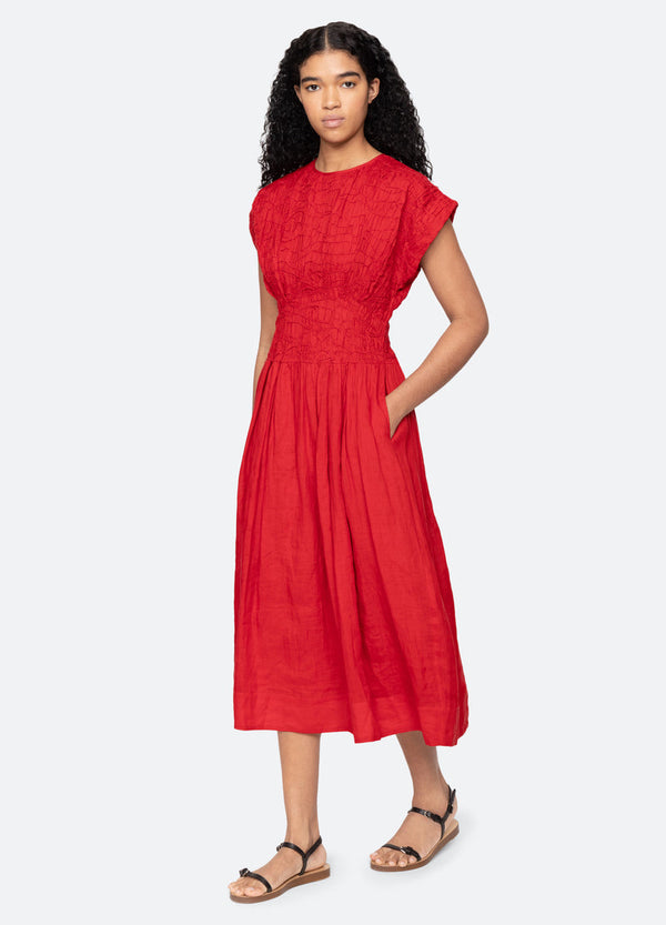 rue madam Dress Rs26-041 Red
