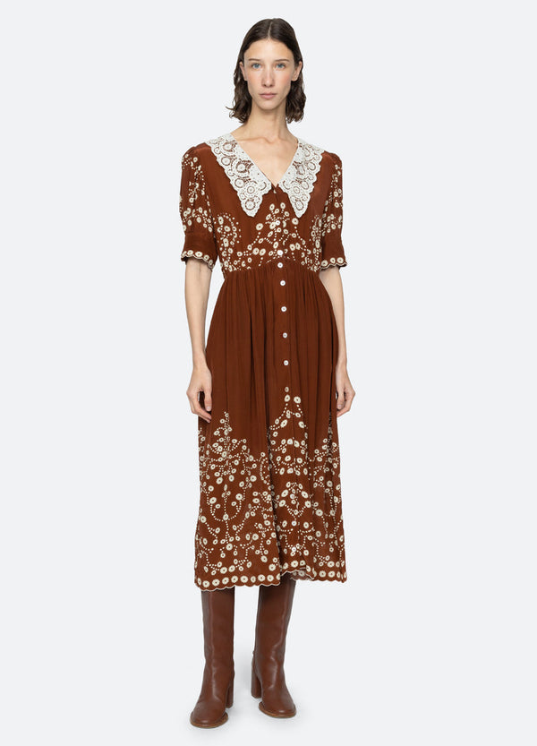 rue madam Dress Rs26-115 Brown