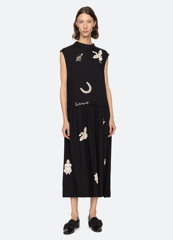 rue Madam Dress Rs26-118 Black