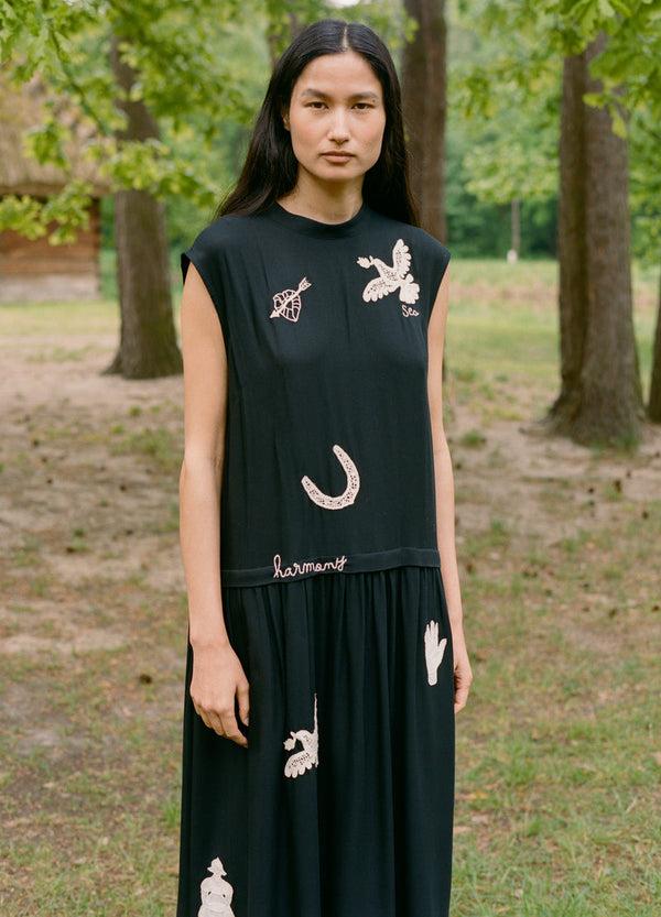 rue madam Dress Rs26-118 Black