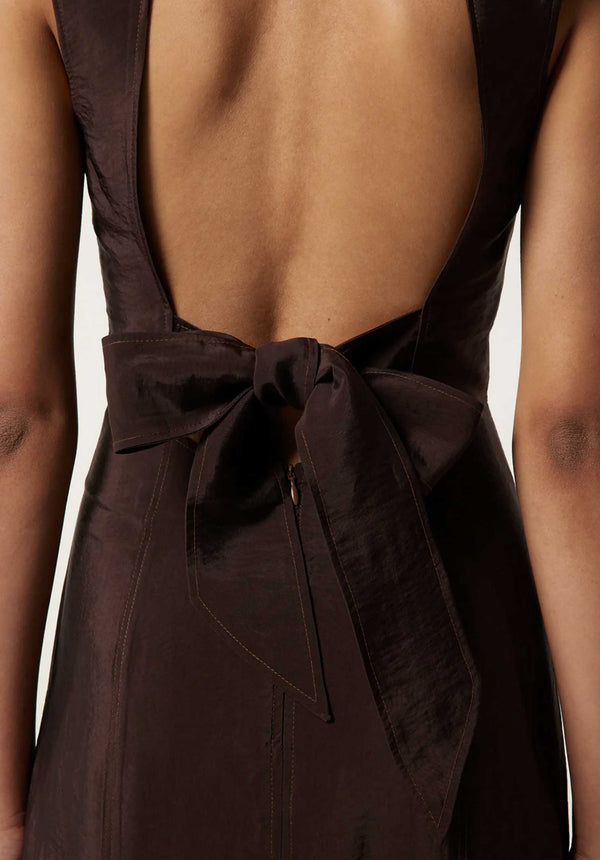 Rue Madam Dress Runa Marron