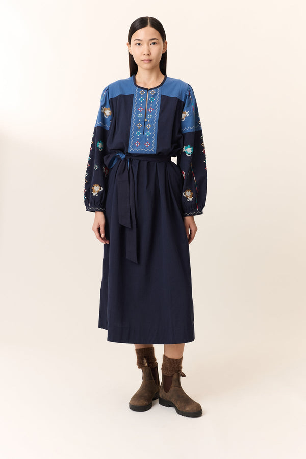 Rue Madam Dress Ruoki Tc139 Brd Blue