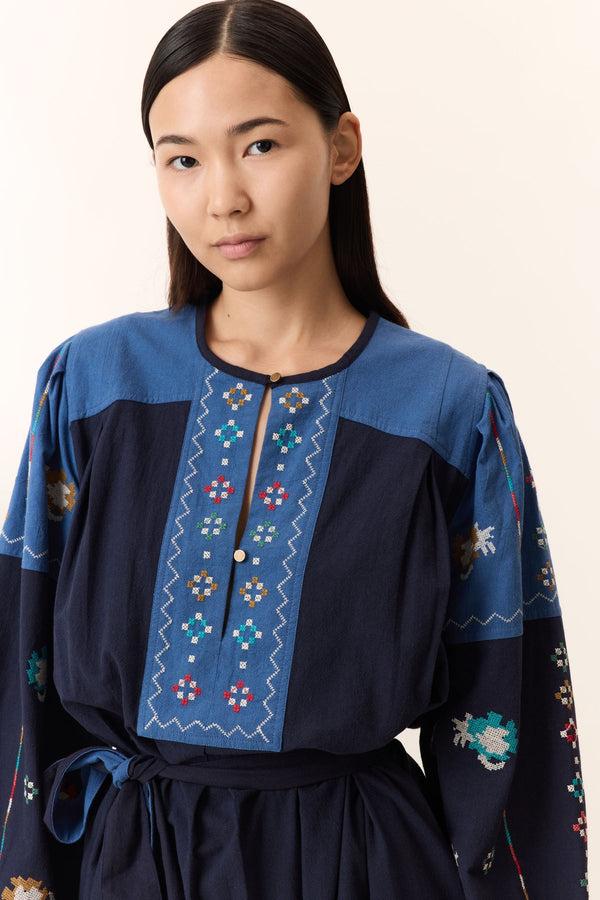 Rue Madam Dress Ruoki Tc139 Brd Blue