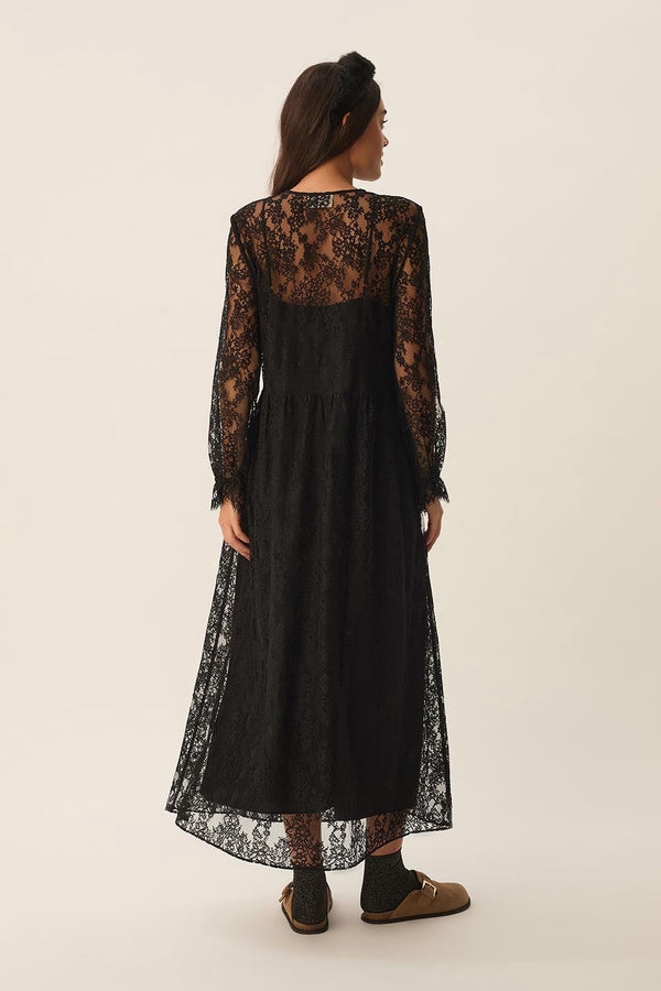 Rue Madam Dress Sandy Noir