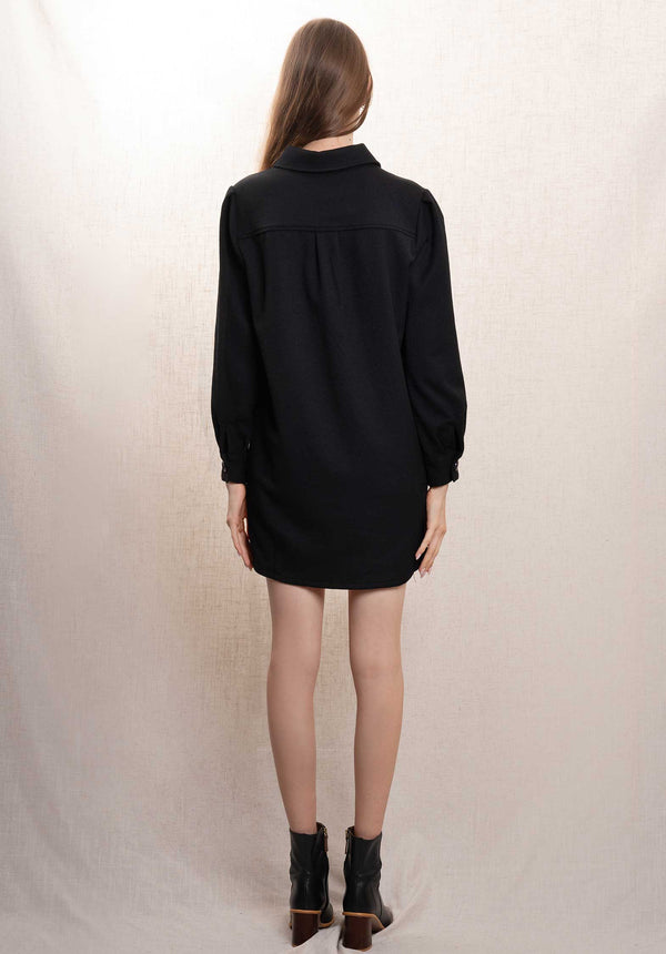 Rue Madam Dress Swinging Black