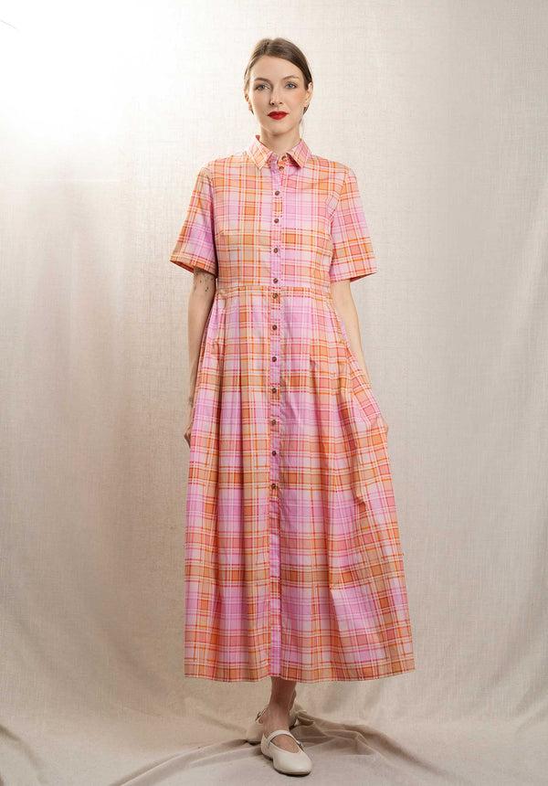 rue madam Dress Vika Madras