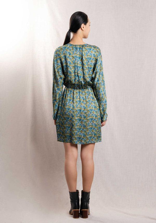 Rue Madam Dress Viola Dress Polvere-Verde