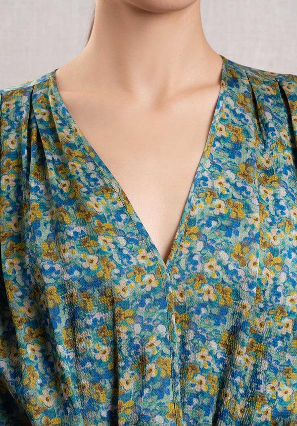 Rue Madam Dress Viola Dress Polvere-Verde