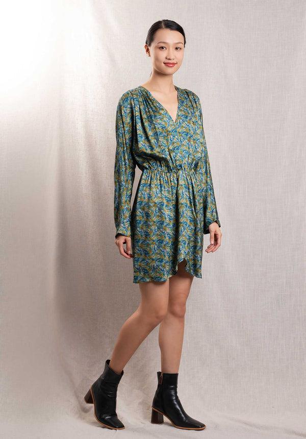 rue madam Dress Viola Dress Polvere-Verde