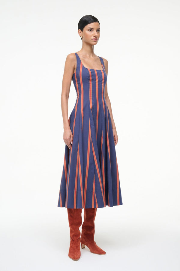 Rue Madam Dress Wells Dress Mane-Stripe