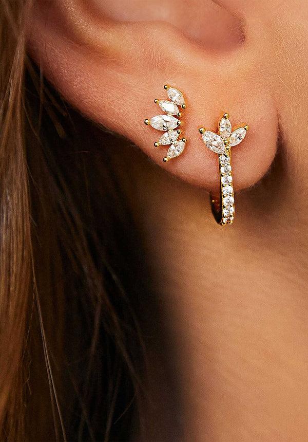 Rue Madam Earring Bo-188g Gold