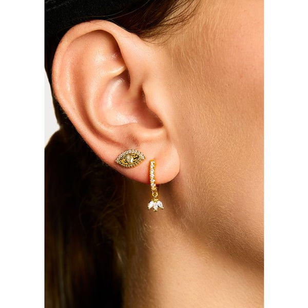 Rue Madam Earring Bo-274g Gold