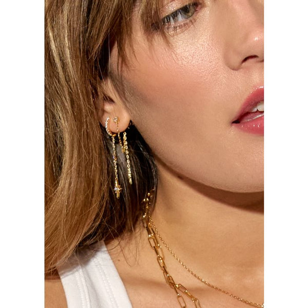 Rue Madam Earring Bo-291g Gold