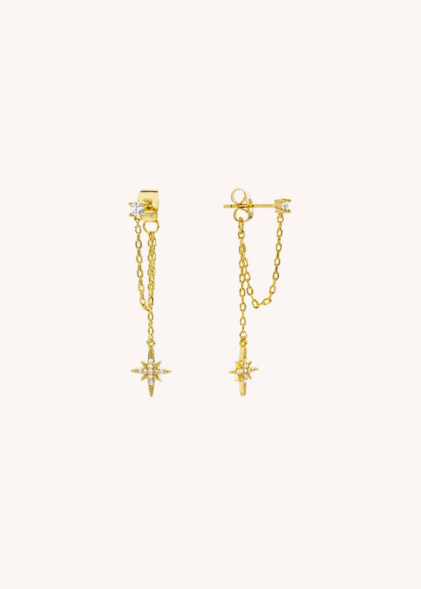 rue madam Earring Bo-291g Gold