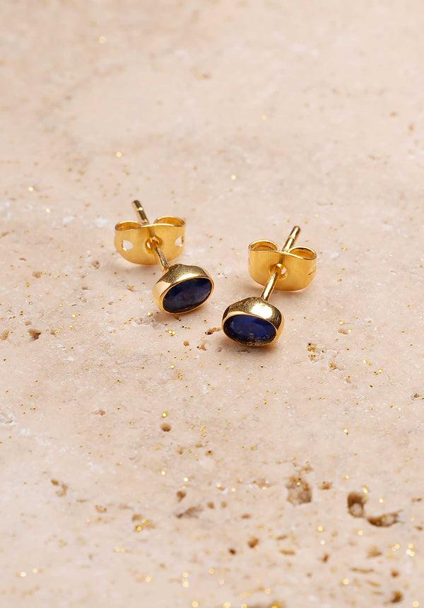 Rue Madam Earring Bopp6 Lapis-Lazuli