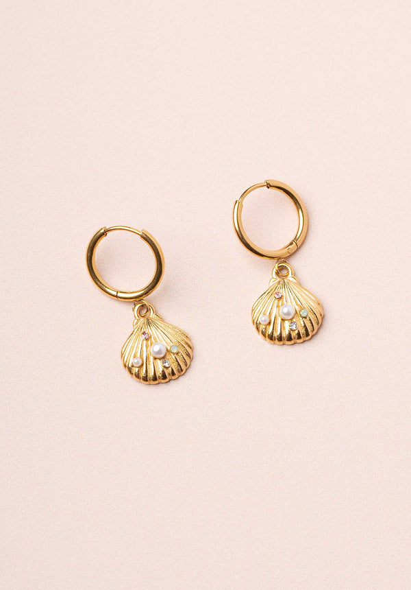 Rue Madam Earring Cristalline Ear Gold