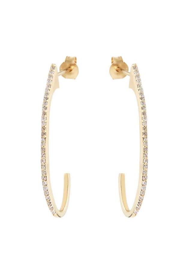 Rue Madam Earring Jude Creole Gold